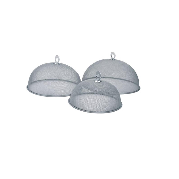 Round 30cm Metal Mesh Food Cover Dentons